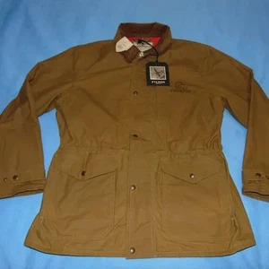 NEW FILSON DUCKS UNLIMITED COVER CLOTH MILE MARKER COAT LARGE - Picture 1 of 7