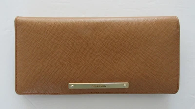 Brahmin Slim Khaki Leather Wallet - Image 1 of 4