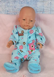 Vintage Berjusa 16 Inch Newborn Preemie Baby Girl Doll - Picture 1 of 22