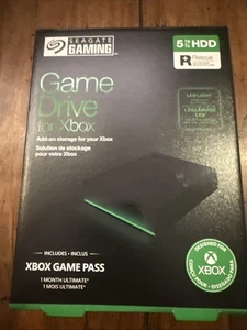 Seagate Game Drive für Xbox 5TB USB 3.2 Gen 1 tragbare Festplatte schwarz - Bild 1 von 7