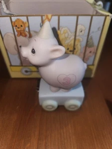 Precious Moments Alter 3 Geburtstagszug "Der Himmel segne diesen besonderen Tag" Wagen 1985 - Bild 1 von 6