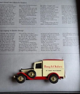 Bang and Olufsen B&O Matchbox Y21 Models of yesteryear Truck Ford Model T Boxed - Picture 1 of 3