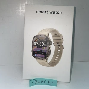 Smart Watch Uomo Impermeabile Fitness Tracker Smartwatch per Android iOS 1.96” - Foto 1 di 6