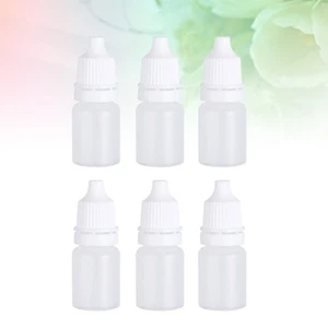 Botellas cuentagotas líquidas de plástico para ojos de 5 ml 6 piezas para solución salina exprimible - Imagen 1 de 12