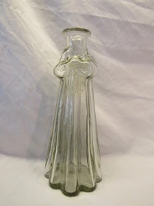 Vintage mundgeblasene Glas Engel Karaffe klar - Bild 1 von 8