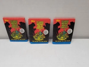 Teenage Mutant Ninja Turtles 2--1991 Topps Series 2--Lot of 3 Unopened Packs** - Picture 1 of 3