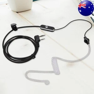 Plastic Walkie Talkie Headset 2 Pin Acoustic Tube for Baofeng Retevis Radios - Zdjęcie 1 z 5