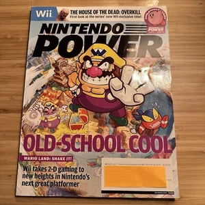 Nintendo Power - Wario Land Shake It V233, October 2008 (Complete w/ Posters) - Imagen 1 de 11