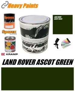 Land Rover Ascot Green Paint High Endurance Enamel Paint 1 Litre Tin - Picture 1 of 3