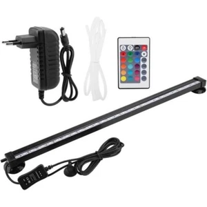 LED Lampe 100-240 V für Aquarium Luftblasen und Farbwechsel + Fernbedienung - Bild 1 von 2