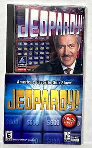 Jeopardy CD-ROM Jewel Case (PC, 1998, 2000) Lote de 2 - Imagen 1 de 6