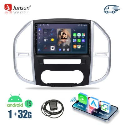 Für Mercedes Benz Vito W447 2014-2020 32G Android 13 Autoradio CarPlay GPS Navi - Bild 1 von 4