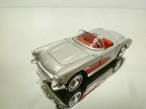 NEW-RAY CHEVROLET CORVETTE C1 CABRIO 1957 -GREY MET. 1:43- GOOD - 244 - Imagen 1 de 6