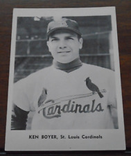 St. Louis Cardinals player photo Ken Boyer  1960's MLB Baseball # 2