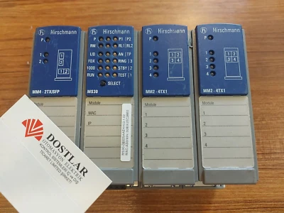 HIRSCHMANN, MM4-2TX/SFP , MS30, MM2-4TX1 , MM2-4TX1 , MICE Media Module - Image 1 of 4