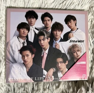 Snow Man KISSIN'MY LIPS Stories CD Limited JAPAN Standard Edition - Picture 1 of 2