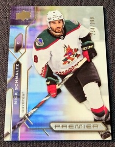 2021-22 UD Premier /299 Nick Schmaltz #82 Coyotes