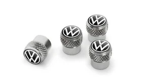 Ventilkappen mit neuem Volkswagen Logo, für Gummi- u. Messingventile - Picture 1 of 1