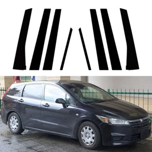 Fit For Honda Stream RN6/7/8/9 2007-2014 8pcs Black Pillar Posts Cover Trim Kit - Bild 1 von 17