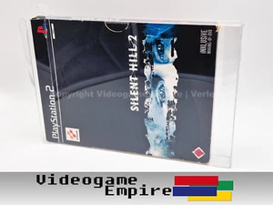 1 x housse de protection 0,5 mm PET pour Silent Hill 2 Sleeve First Print emballage d'origine PS2 Protector - Photo 1/3