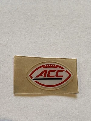 ACC Red And White Louisville Cardinals Mini Helmet Decal - Image 1 of 2