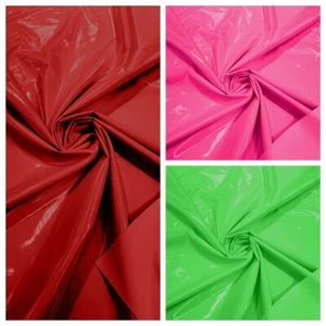 Spandex glänzender Vinyl Stoff - Latex Stretch. (Hofware) - Bild 1 von 18