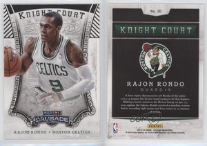 2013-14 Panini Crusade Knight Court Rajon Rondo #30