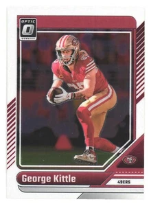 2024 Panini Donruss Optic Football San Francisco 49ers George Kittle - Bild 1 von 2