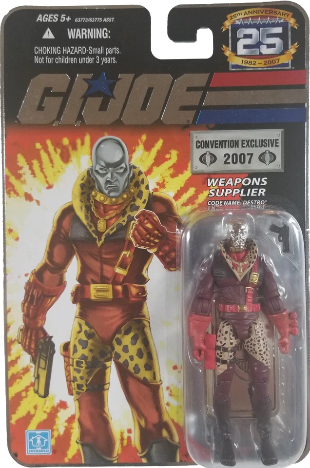 Hasbro Gi Joe 25th Anniversaryweapons Supplier DESTRO Convention 2007