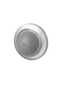 6x Rockwood 400 US26D Satin Chrome Convex Solid Cast Wall Stop 2-7/16" x 1" ❼ - Picture 1 of 6