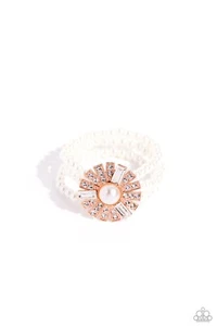 Paparazzi Gifted Gatsby -Copper - Stretch Bracelet - Picture 1 of 2