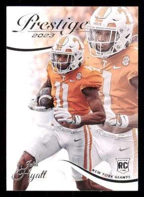 2023 Prestige #345 Jalin Hyatt RC - Image 1 of 2