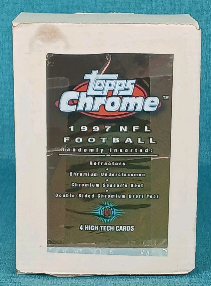 Футбольные карточки Topps Chrome 1997 NFL. Случайно вставлено ~ набор отсутствует #68 - Изображение 1 из 4