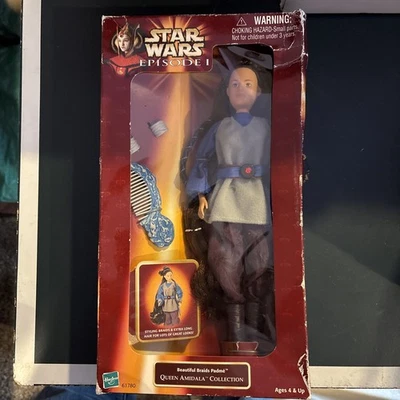 HERMOSAS TRENZAS STAR WARS EPISODIO 1 12 PULGADAS COLECCIÓN PADME REINA AMIDALA Foto 1 de 4