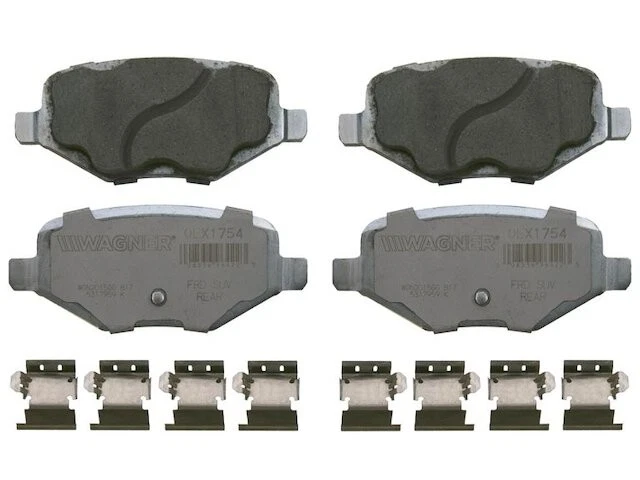 Rear Brake Pad Set For 2018-2019 Ford Taurus ZJ355CT Foto 1 de 1