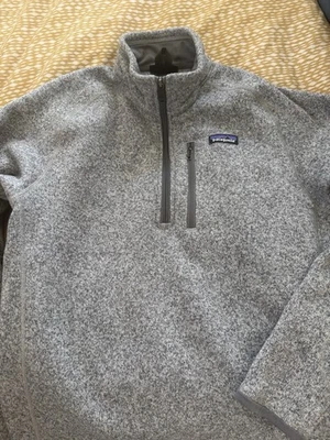Patagonia Better Sweater 1/4 Zip Pullover Sweatshirt  Gray Mens Medium - Image 1 of 4