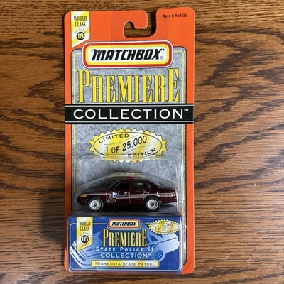 1997 Matchbox Premiere State Police Collection Series 18 Minnesota Hwy Patrol - Image 1 of 4
