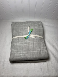 Pottery Barn Emery Linen Curtain~Mineral Blue~ 50" x  84” ~ LF ~ Read - Picture 1 of 8