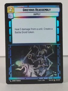 Reensamblaje Grievous - TWI.EN 073 - Común - Lámina - Z - Imagen 1 de 5