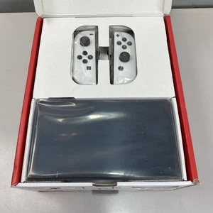 Nintendo Switch OLED 64GB Handheld Console With White Joy-Con - Picture 1 of 10