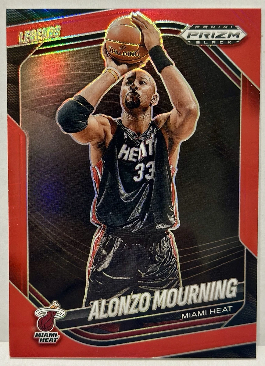 Alonzo Mourning Auto psa9 panini 1992-93 Alonzo Mourning #361 NBA