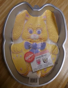 1987 NOS NOOP WILTON VINTAGE SUNNY BUNNY CAKE PAN NR RABBIT - Bild 1 von 4