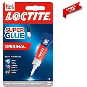 Loctite Universal Strong All Purpose Super Glue for Repairs Clear Glue Liquid... - Picture 1 of 4