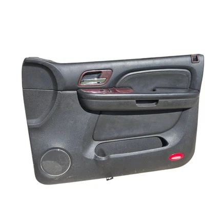 Painel de porta dianteiro direito 2007-13 GMC Chevy Tahoe Yukon Suburban Escalade preto fabricante de equipamento original - Imagem 1 de 4
