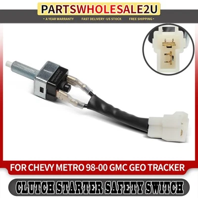 Предохранительный переключатель стартера сцепления для Chevy Metro 98-00 GMC Suzuki Swift Geo Tracker - Изображение 1 из 4