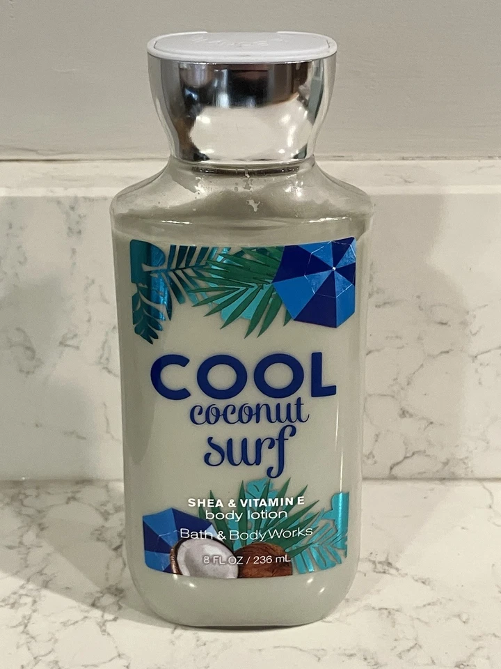 X5 Cool Coconut Surf Full Size Bottles 8oz Lotion Bath & Body Works