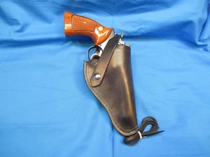 Leather Holster for Smith & Wesson .357 4 Inch Barrel, Model 19, "K" Frame - Picture 1 of 11