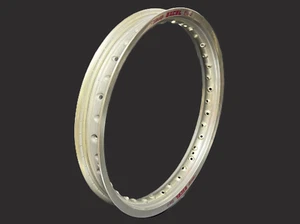 NOS Excel Takasago 402 Silver Motorcycle Rim - 2.15 x 19 - 36 Hole - Picture 1 of 5