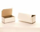 50 6" X 6" X 5" White Corrugated Mailers Die Cut Tuck Flap Boxes Free Shipping
