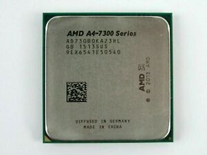 AMD A4-7300 3.8GHz Socket FM2 (AD730B0KA23HL) CPU APU Computer Processor